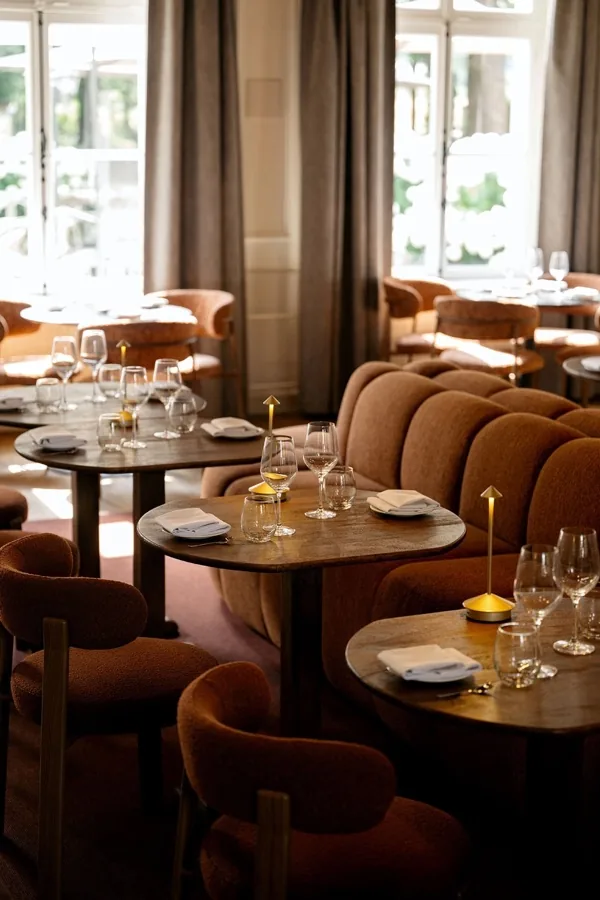 Het restaurant van Kasteel Doenrade